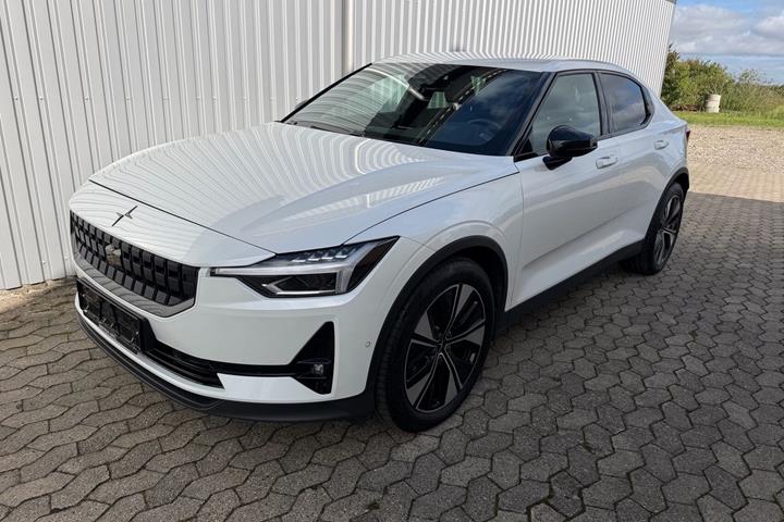 Hvid Polestar 2 fra 2023