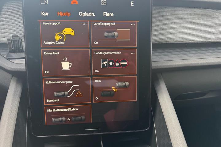 Hvid Polestar 2 fra 2023