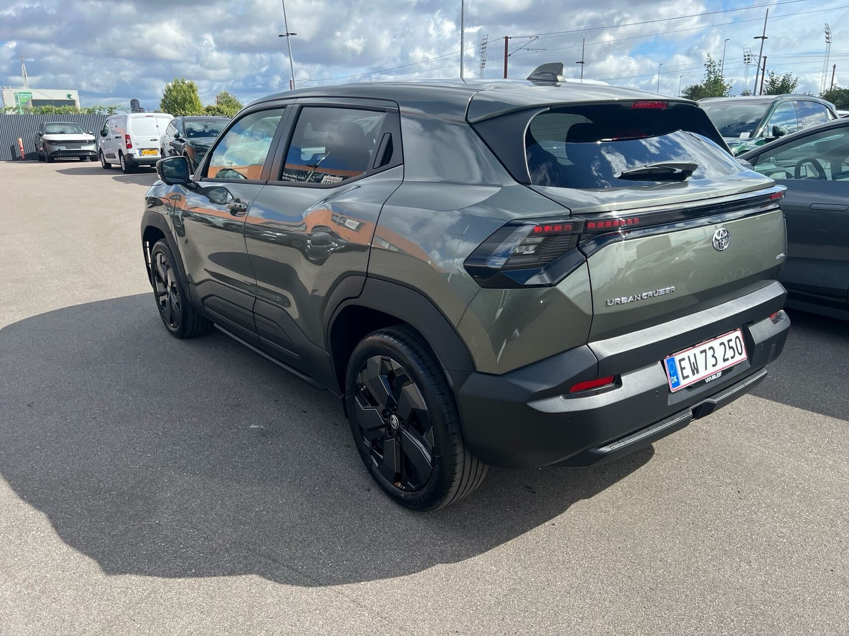 Grøn Toyota Urban Cruiser fra 2026