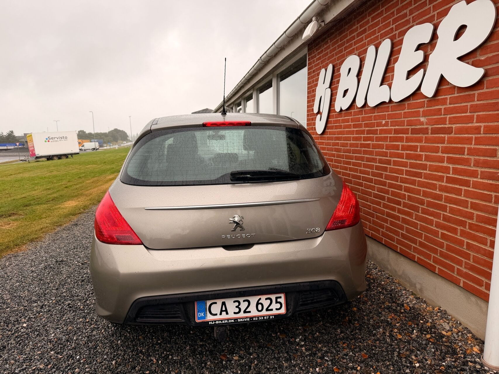 Sort Peugeot 308 fra 2011