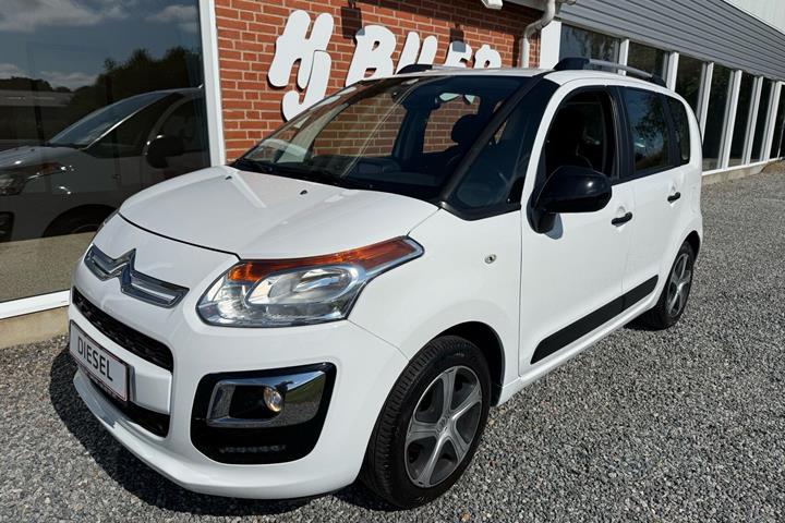 Hvid Citroën C3 Picasso fra 2016