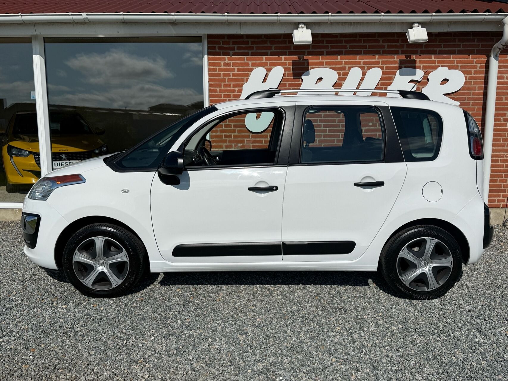 Hvid Citroën C3 Picasso fra 2016