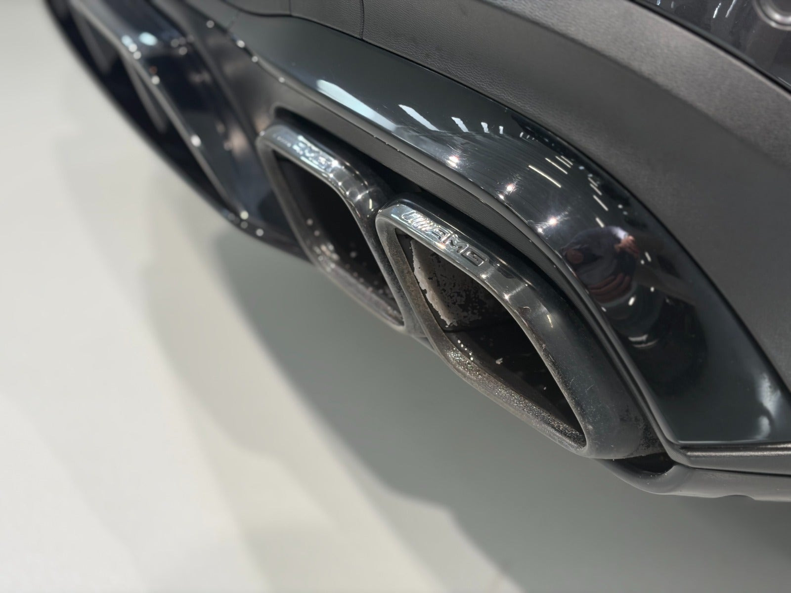 Sort Mercedes GLC63 fra 2019
