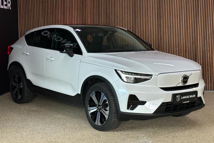 Hvid Volvo C40 fra 2023