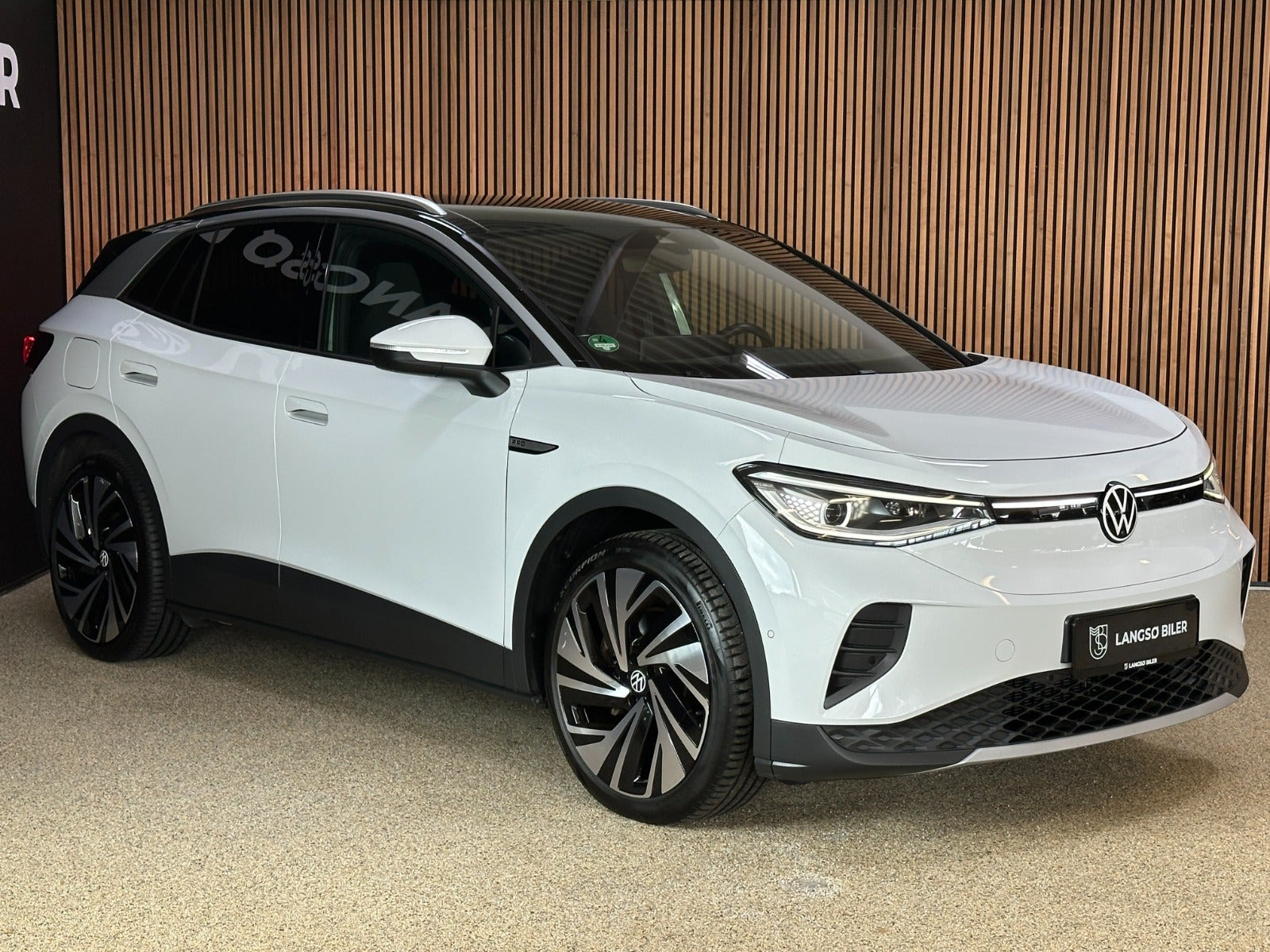 Hvid VW ID.4 fra 2023