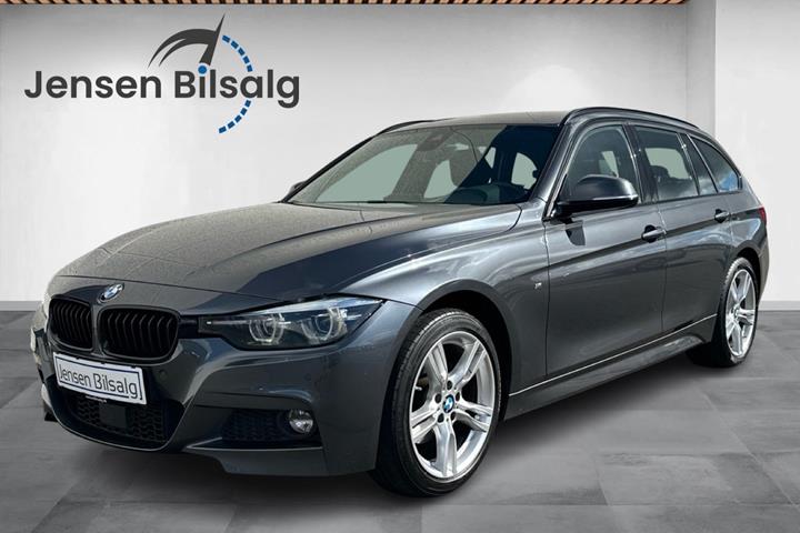Sort BMW 320d fra 2019