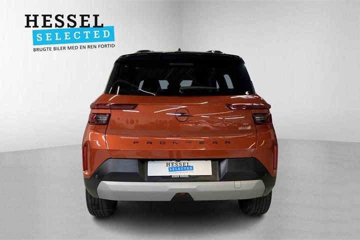Orange Opel Frontera fra 2025
