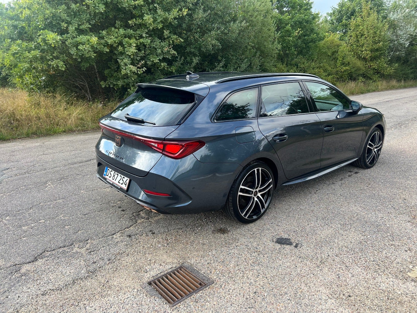 Grå Cupra Leon fra 2020
