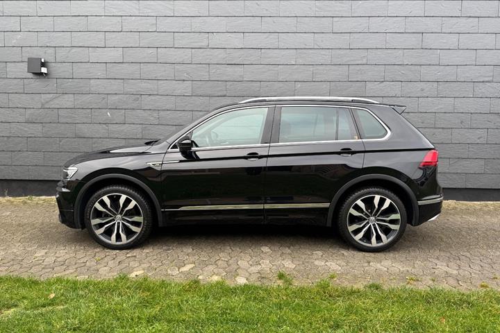 Sort VW Tiguan fra 2017