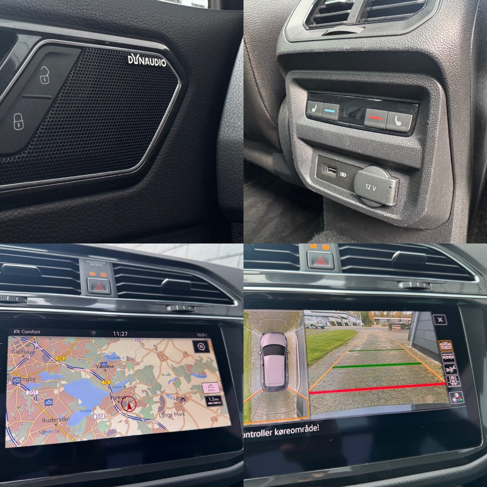 Sort VW Tiguan fra 2017