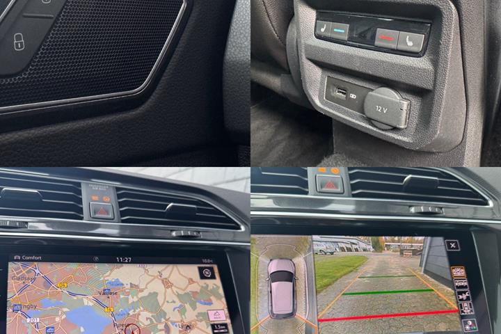 Sort VW Tiguan fra 2017