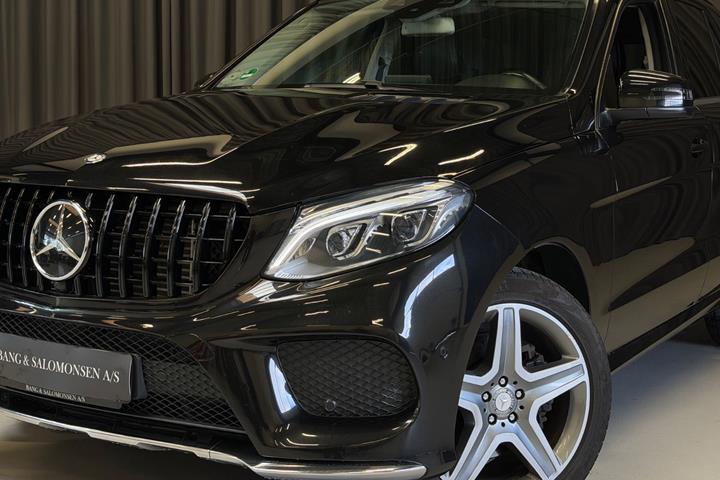 Sort Mercedes GLE350 d fra 2015