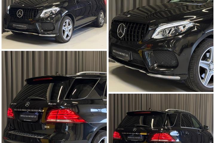 Sort Mercedes GLE350 d fra 2015