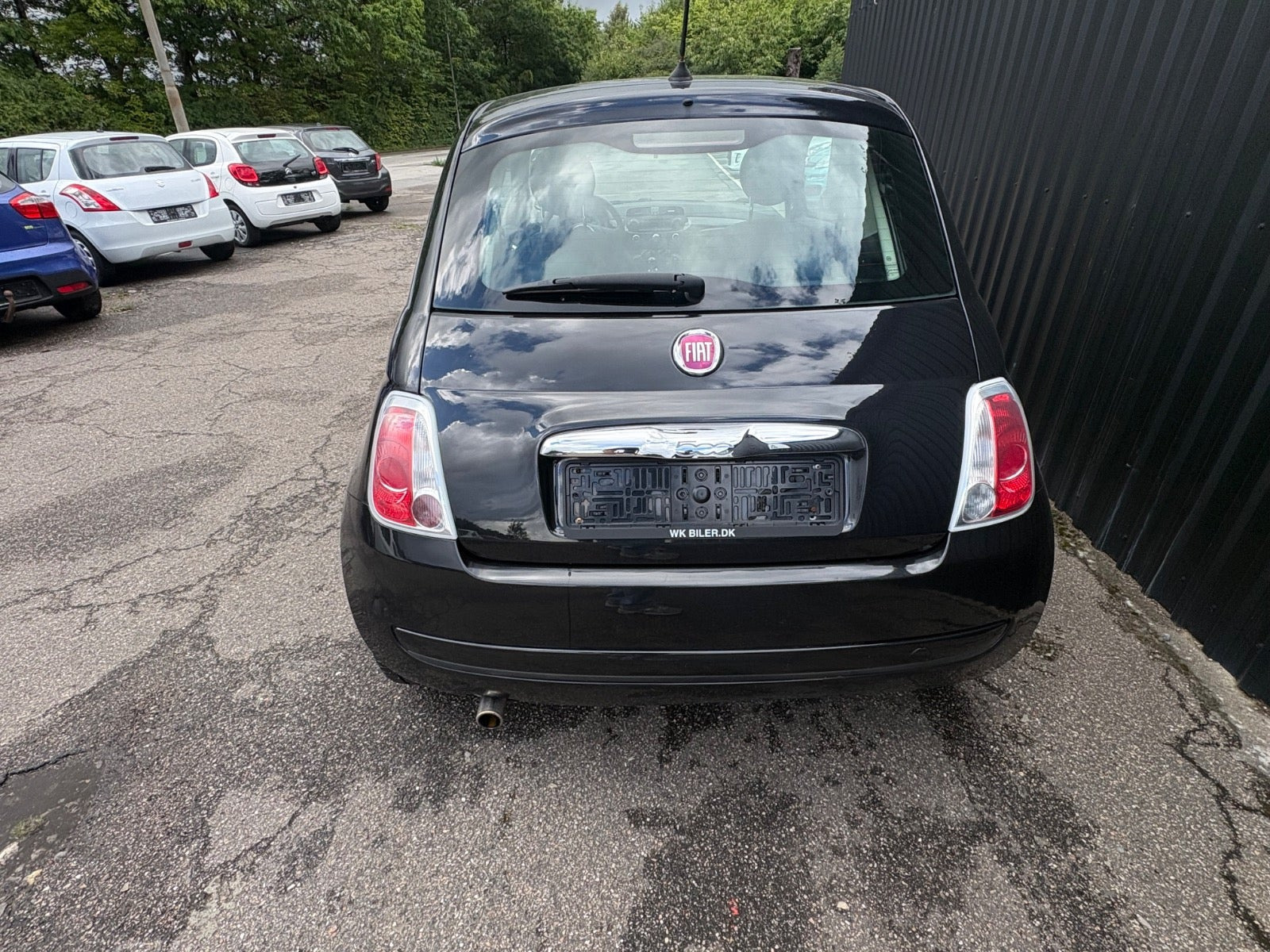 Sort Fiat 500 fra 2014