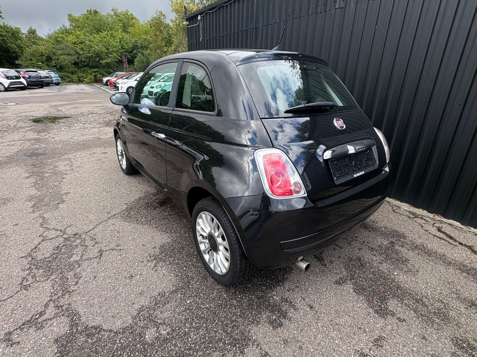 Sort Fiat 500 fra 2014