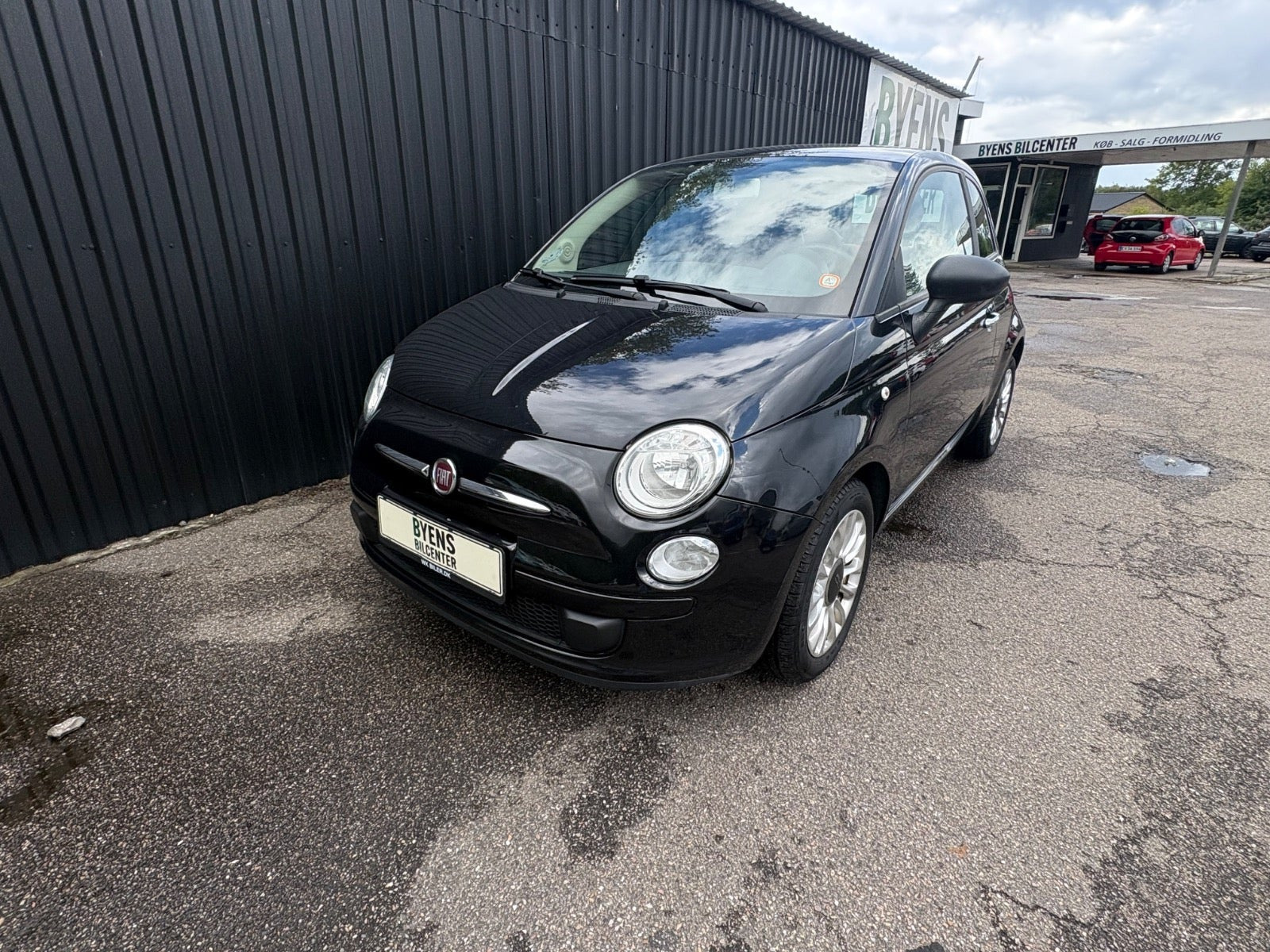 Sort Fiat 500 fra 2014