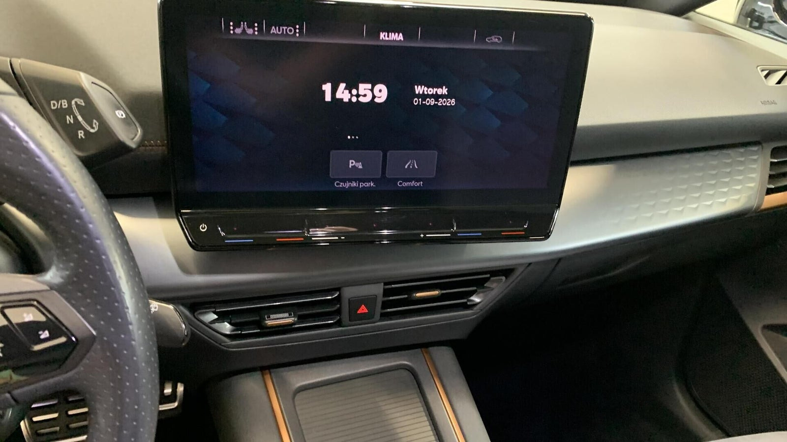 Blå Cupra Born fra 2022