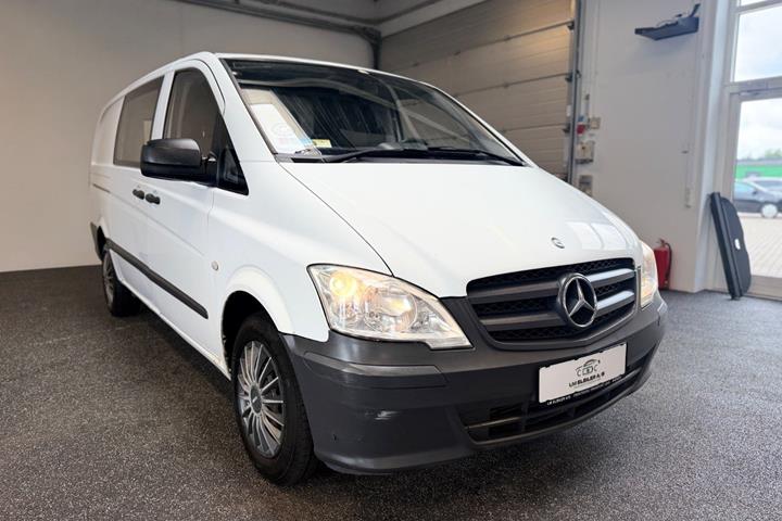 Hvid Mercedes Vito 116 fra 2012