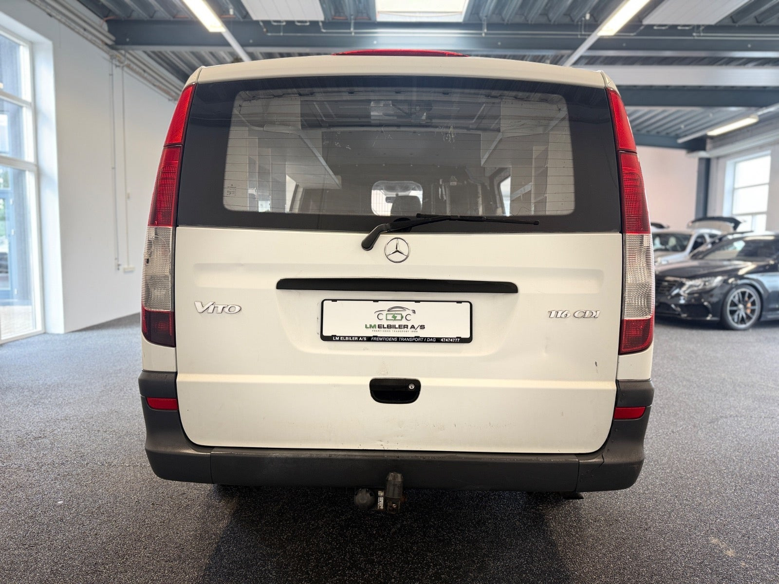Hvid Mercedes Vito 116 fra 2012