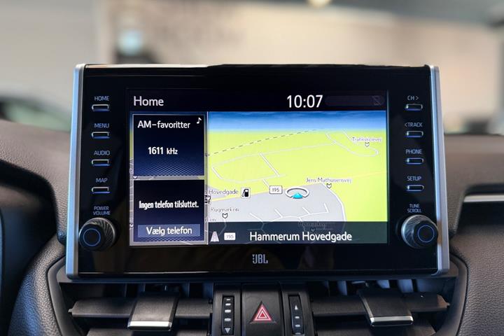 Grå Toyota RAV4 fra 2021