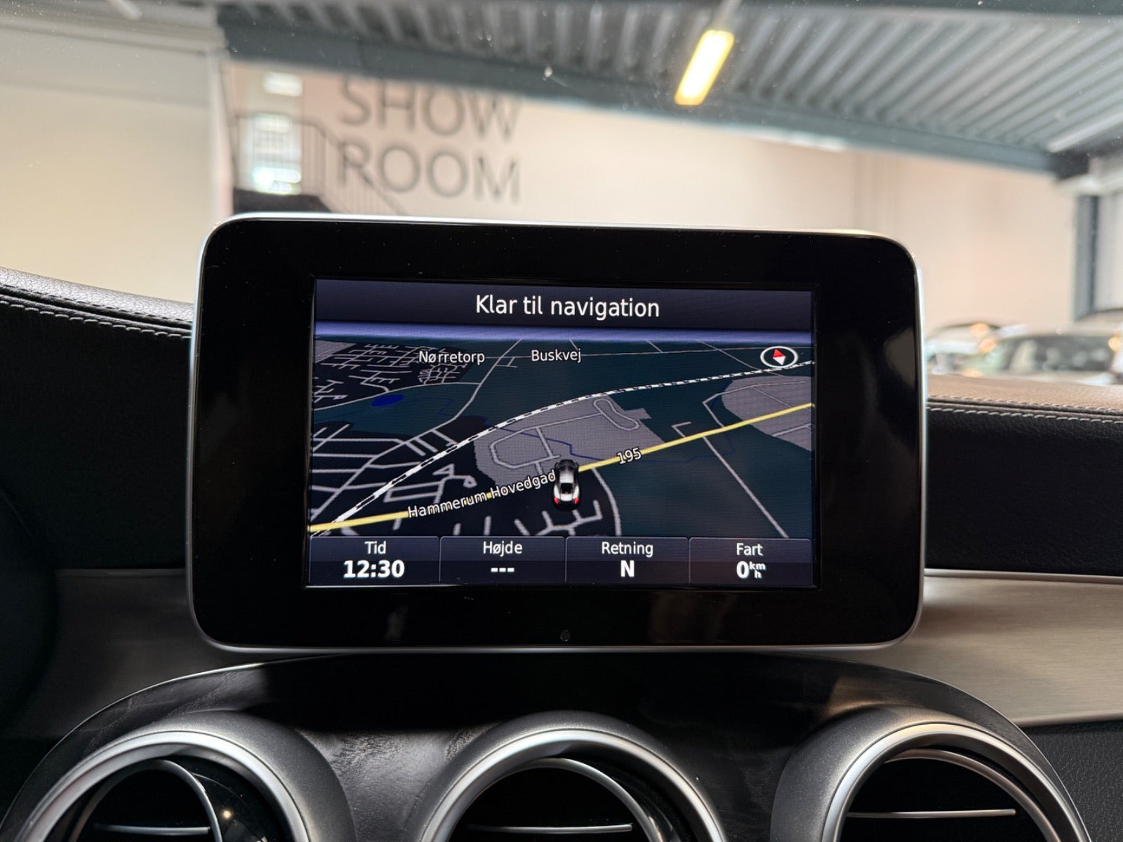Sort Mercedes C300 fra 2016