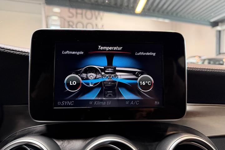 Sort Mercedes C300 fra 2016
