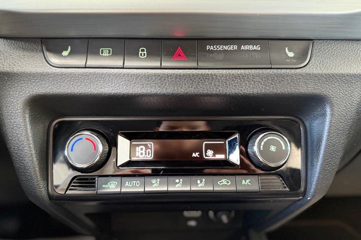 Hvid Skoda Fabia fra 2020