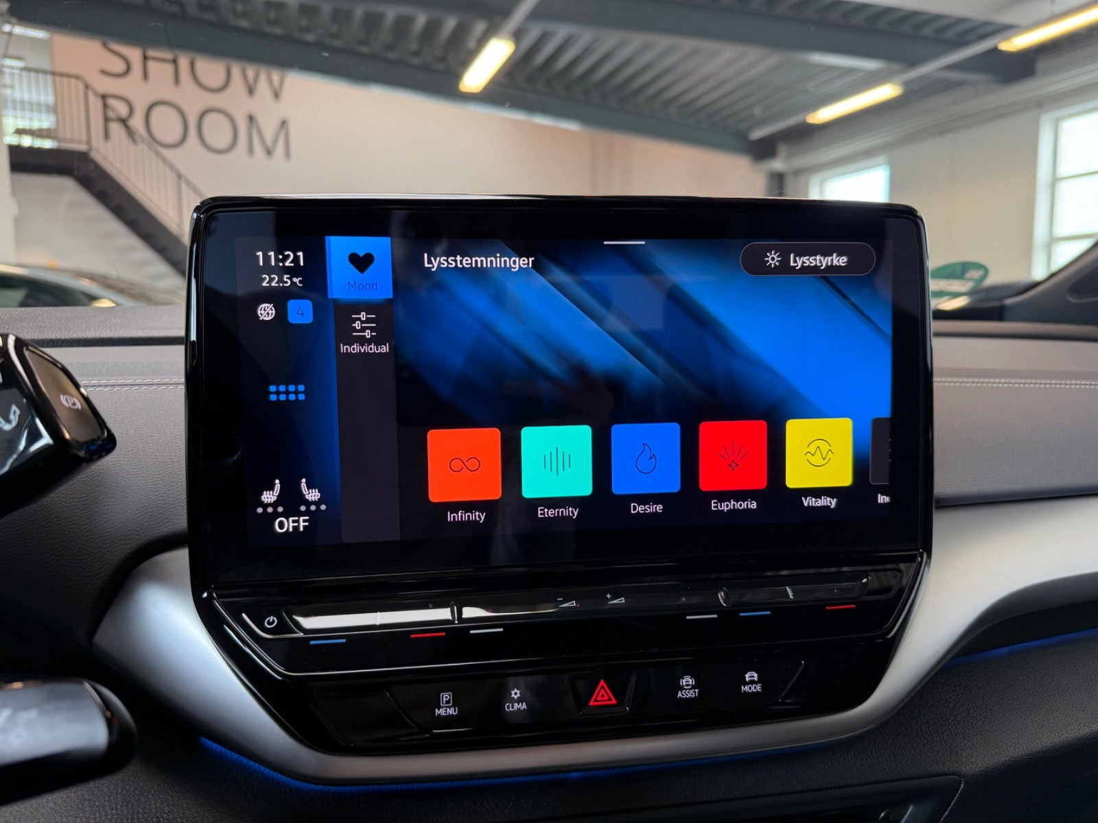 Blå VW ID.5 fra 2023