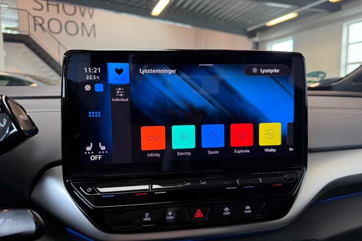Blå VW ID.5 fra 2023