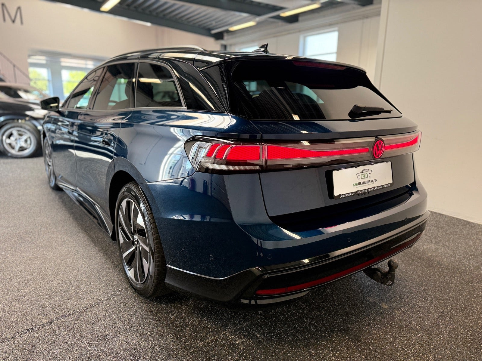 Blå VW ID.7 fra 2025