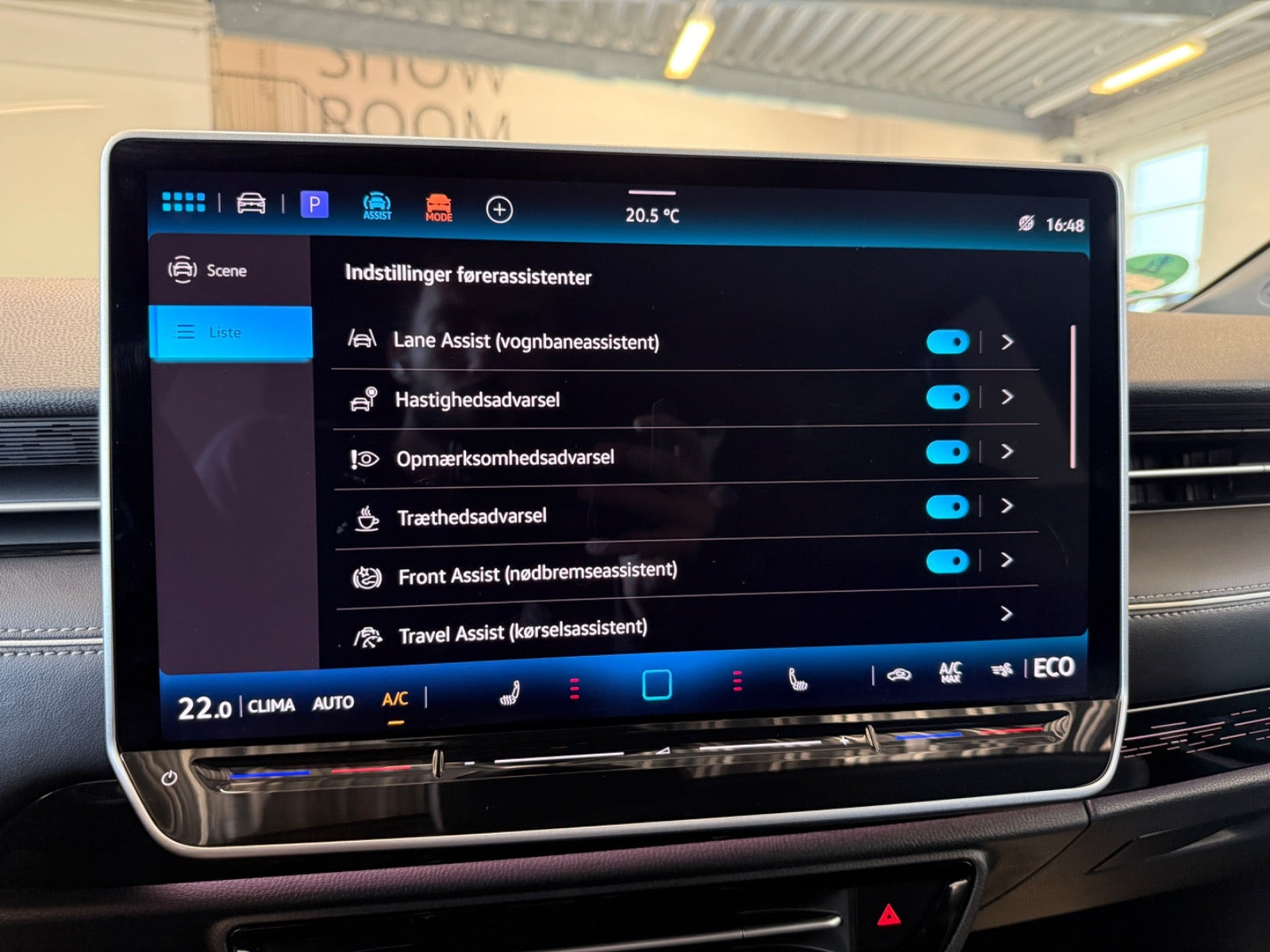 Blå VW ID.7 fra 2025