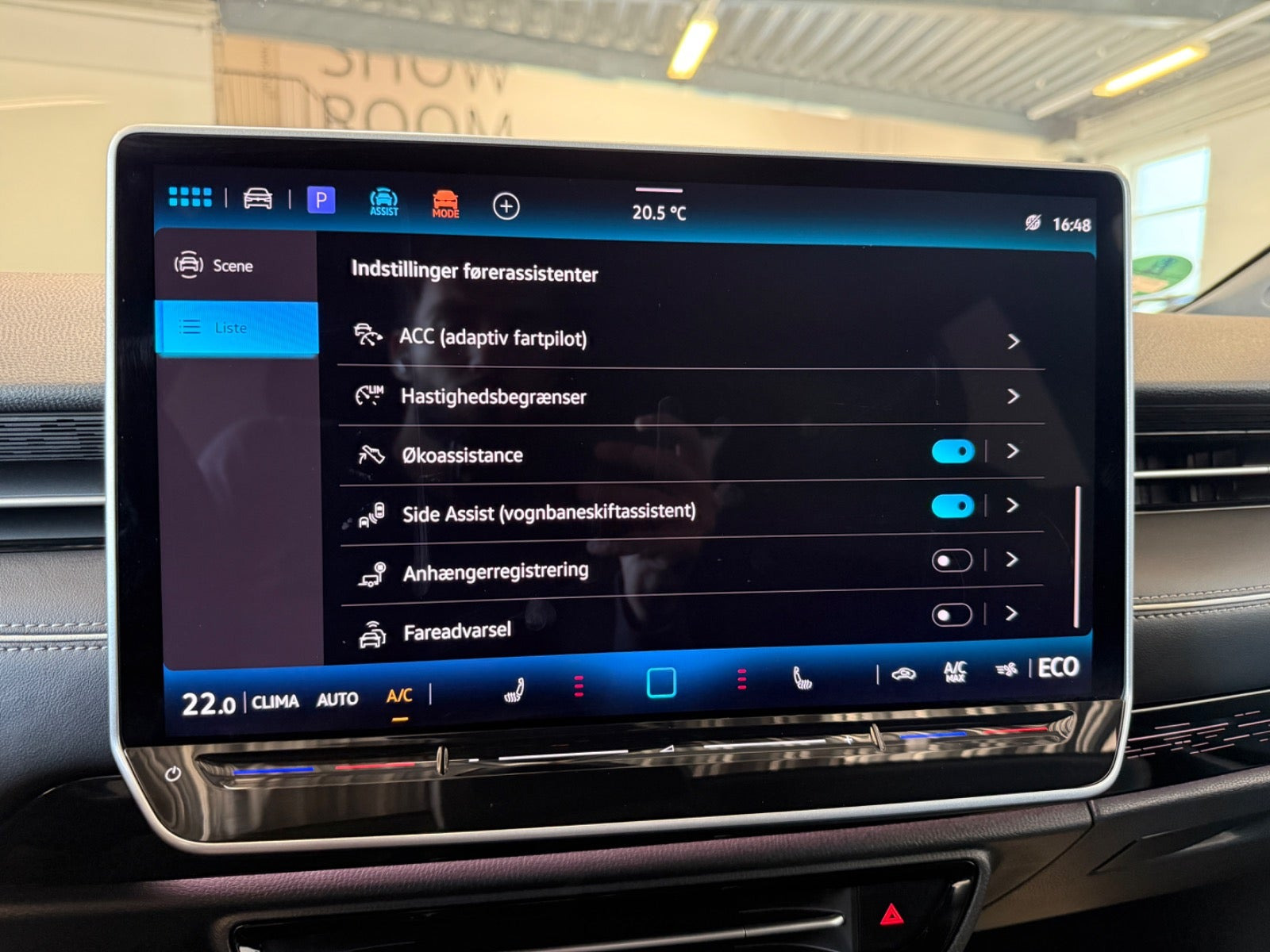 Blå VW ID.7 fra 2025