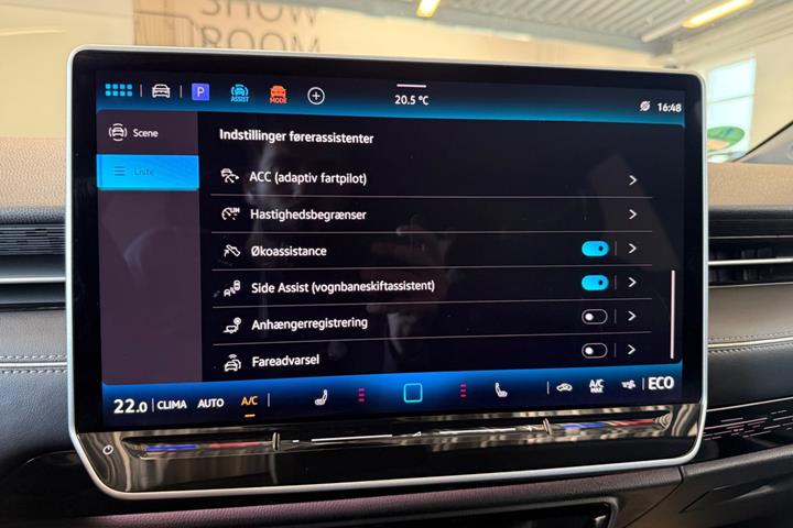 Blå VW ID.7 fra 2025