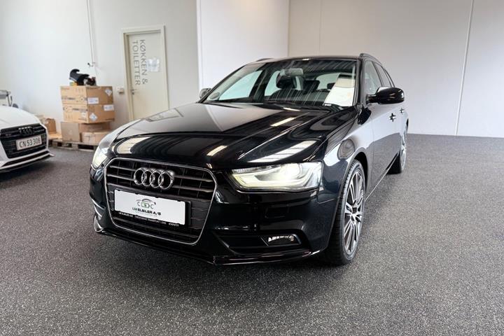 Sort Audi A4 fra 2013