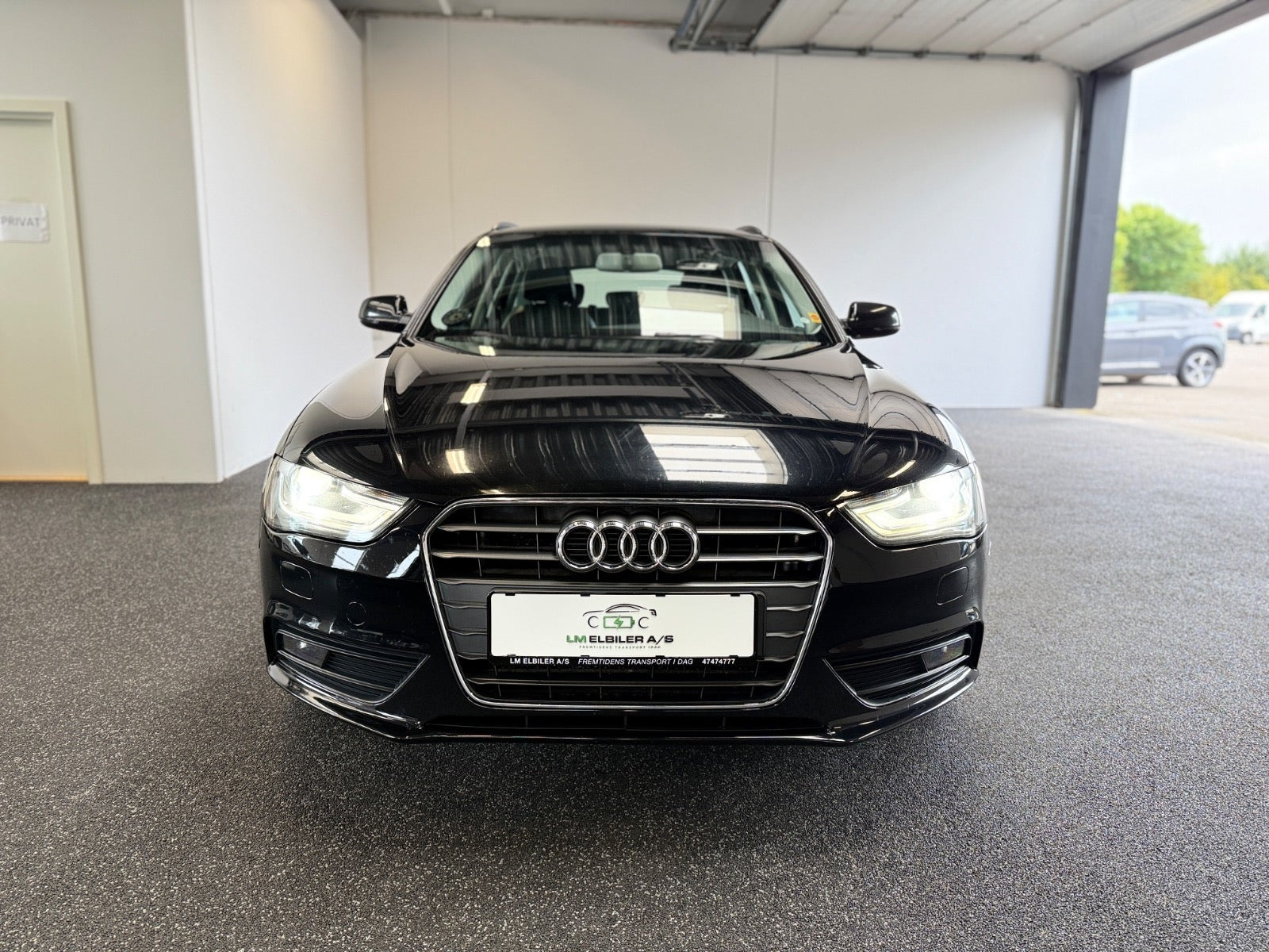 Sort Audi A4 fra 2013