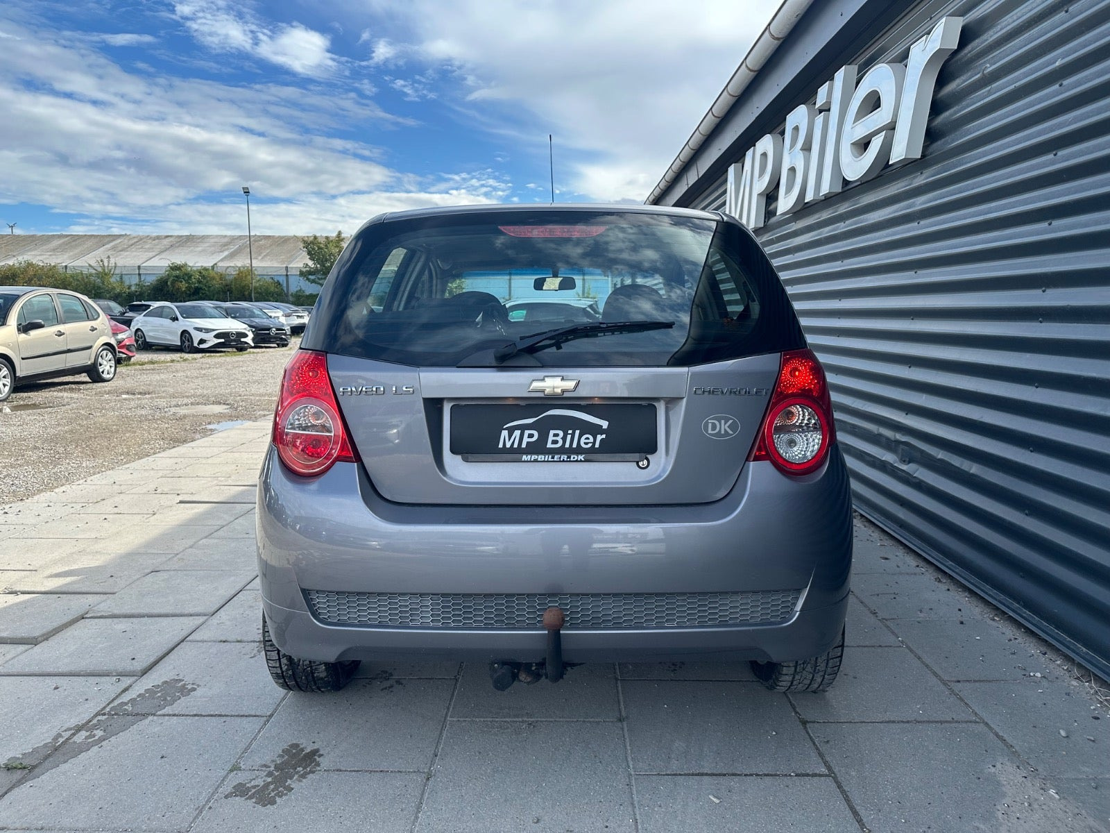 Grå Chevrolet Aveo fra 2011
