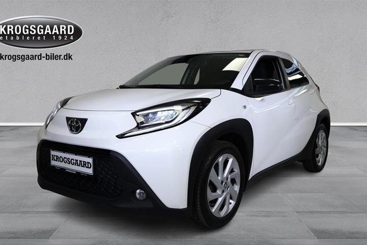 Hvid Toyota Aygo X fra 2022