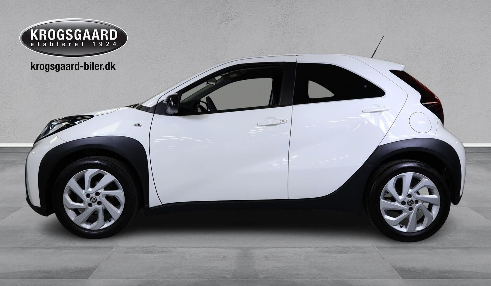 Hvid Toyota Aygo X fra 2022