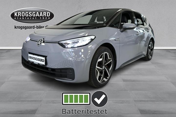 Grå VW ID.3 fra 2023