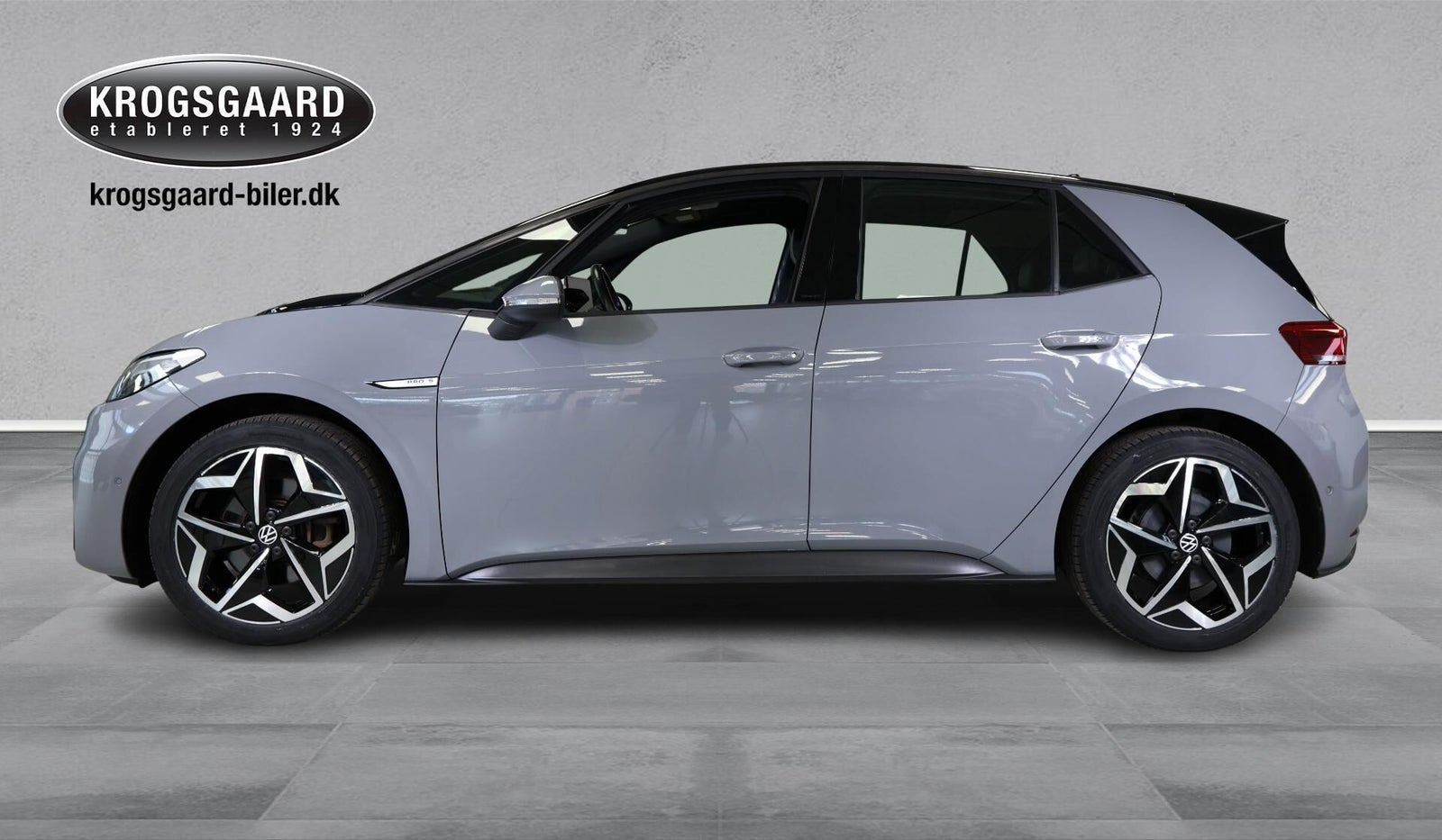 Grå VW ID.3 fra 2023