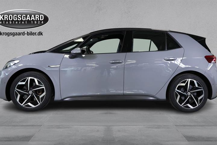 Grå VW ID.3 fra 2023