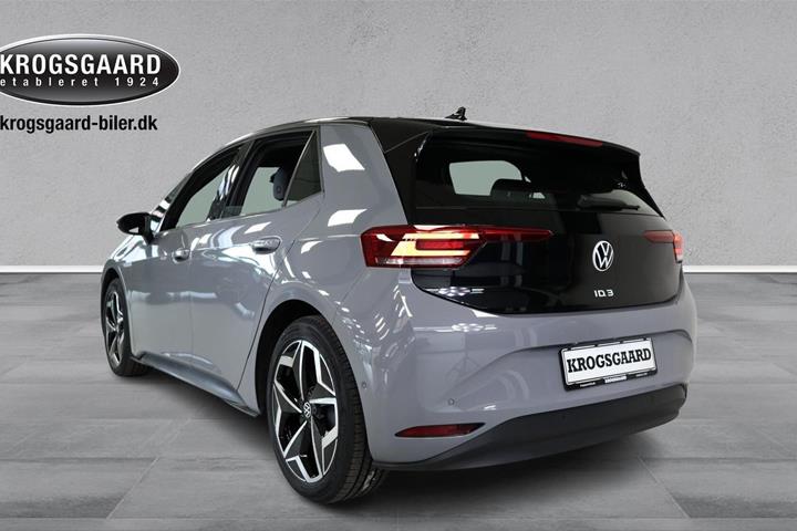 Grå VW ID.3 fra 2023