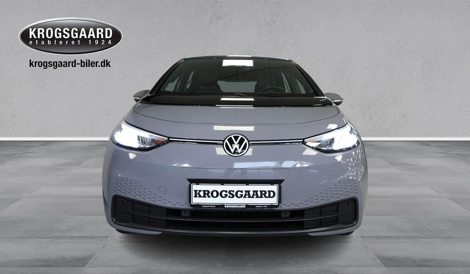 Grå VW ID.3 fra 2023