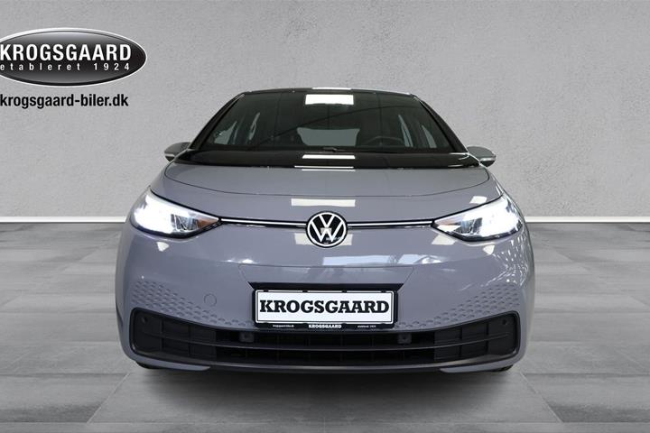 Grå VW ID.3 fra 2023