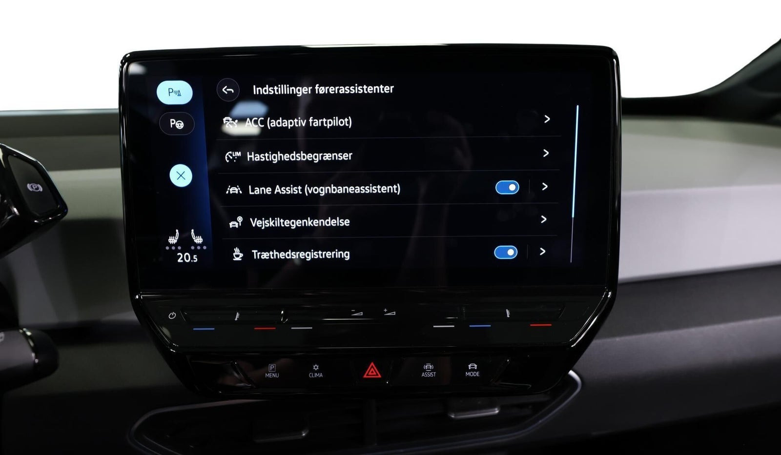 Grå VW ID.3 fra 2023