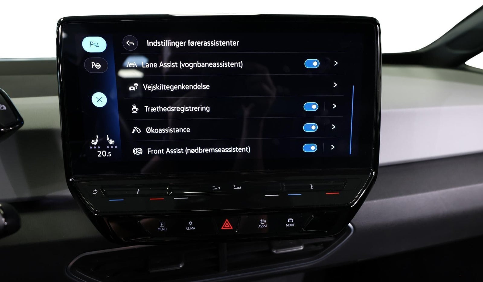 Grå VW ID.3 fra 2023