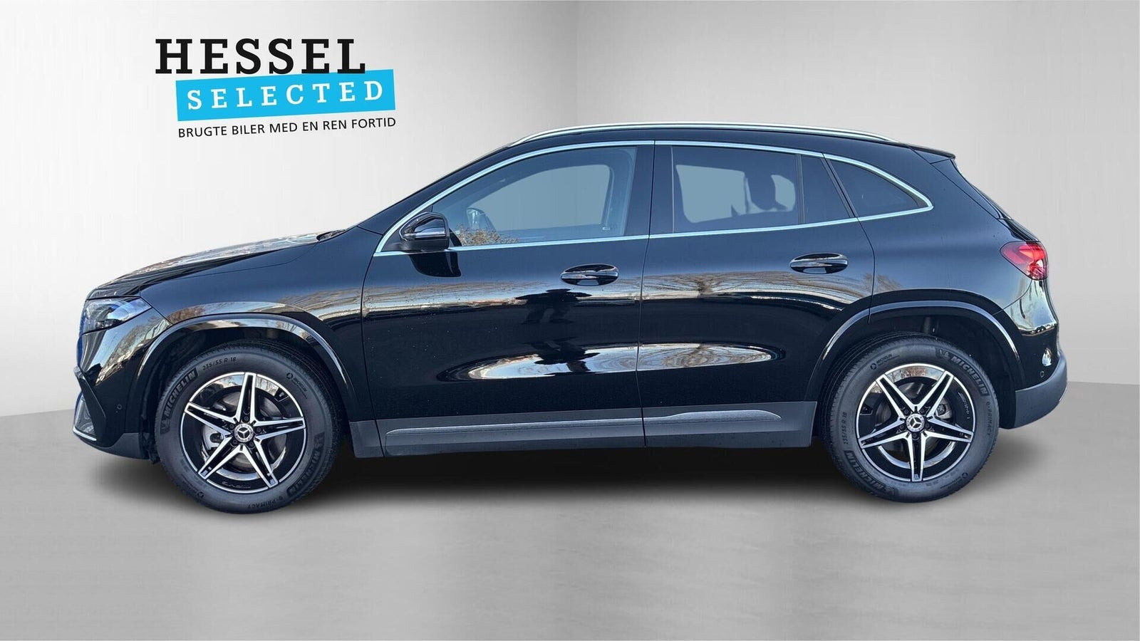 Sort Mercedes EQA250+ fra 2024