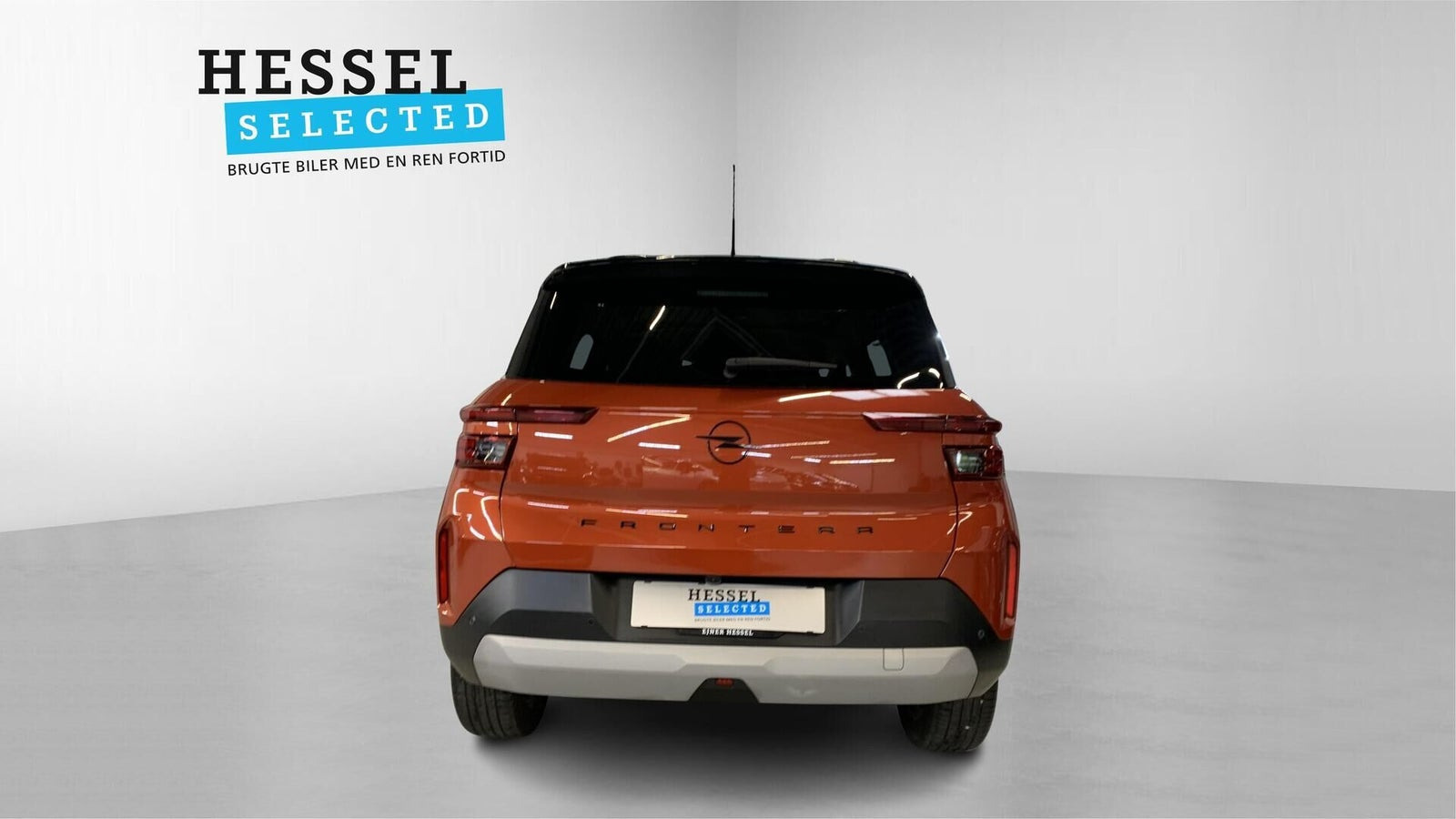 Orange Opel Frontera fra 2025