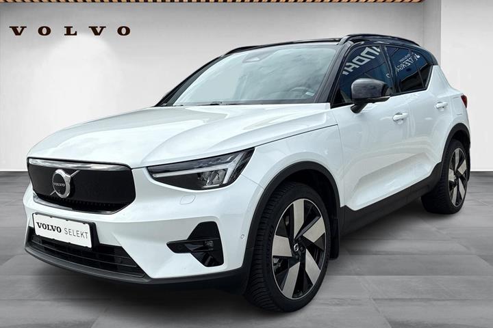 Hvid Volvo XC40 fra 2024