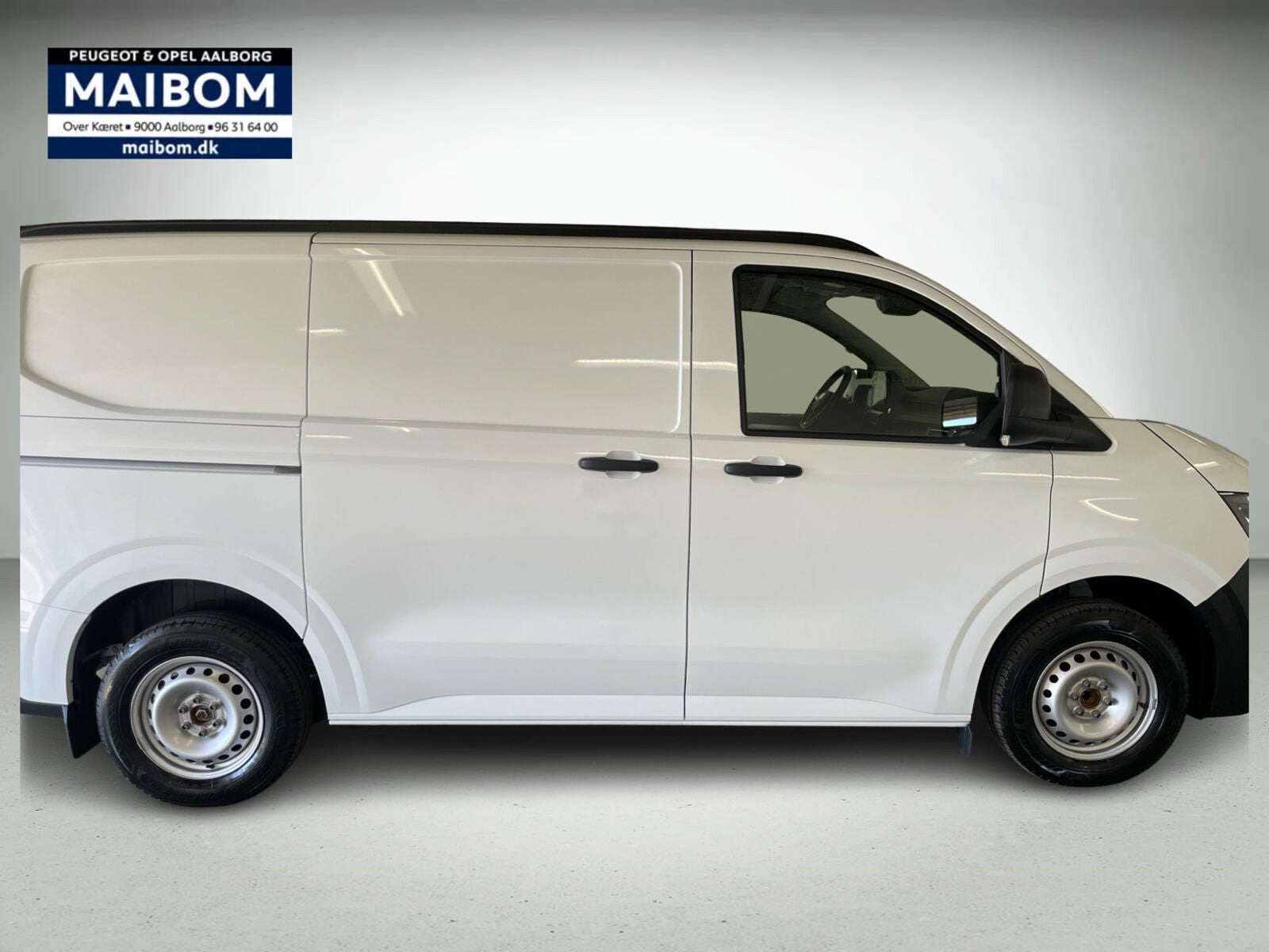 Hvid VW e-Transporter fra 2025